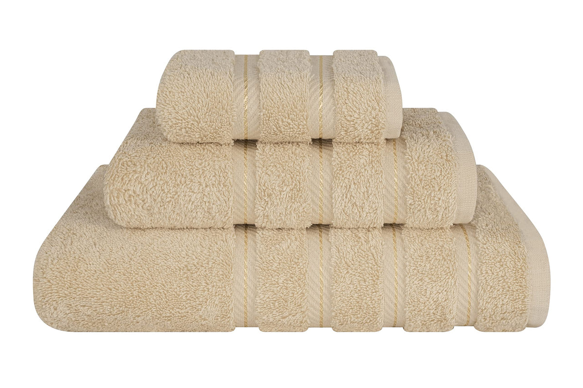 American Soft Linen bath towel 27x54 inches, plush and absorbent for post-shower use.