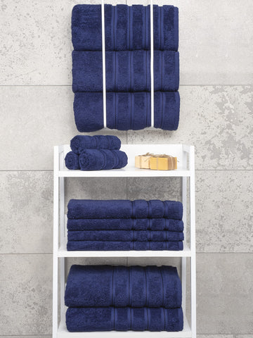 Cotton-plush towels from American Soft Linen for hotel-quality softness