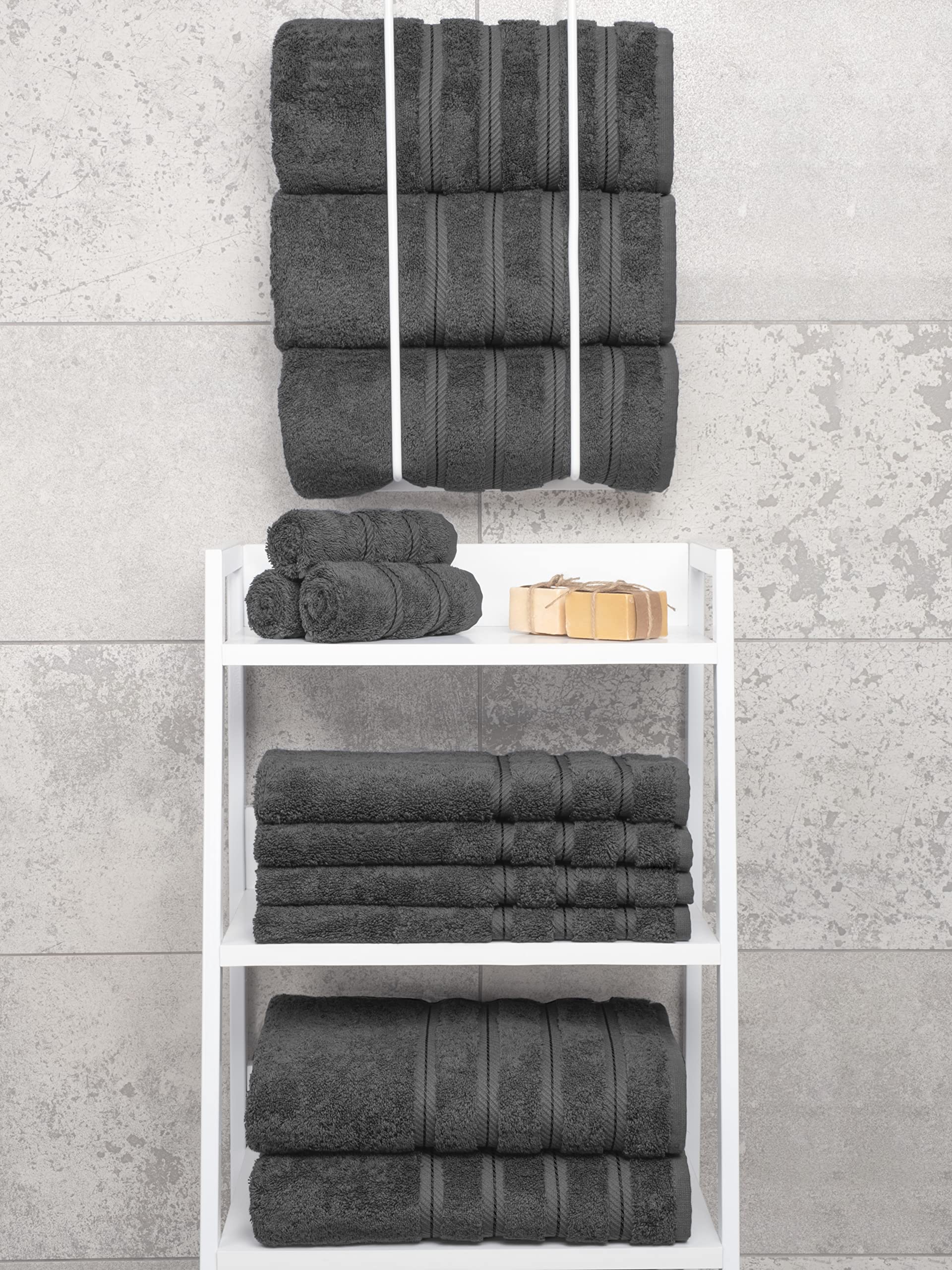 American Soft Linen edge-stitch detail showcases durable finishing.
