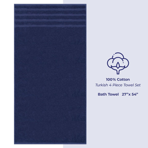 Extra-large 27x54 inch towels from American Soft Linen ready for use