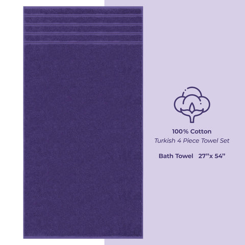 American Soft Linen extra-large bath towel 27x54 laid on a white surface.