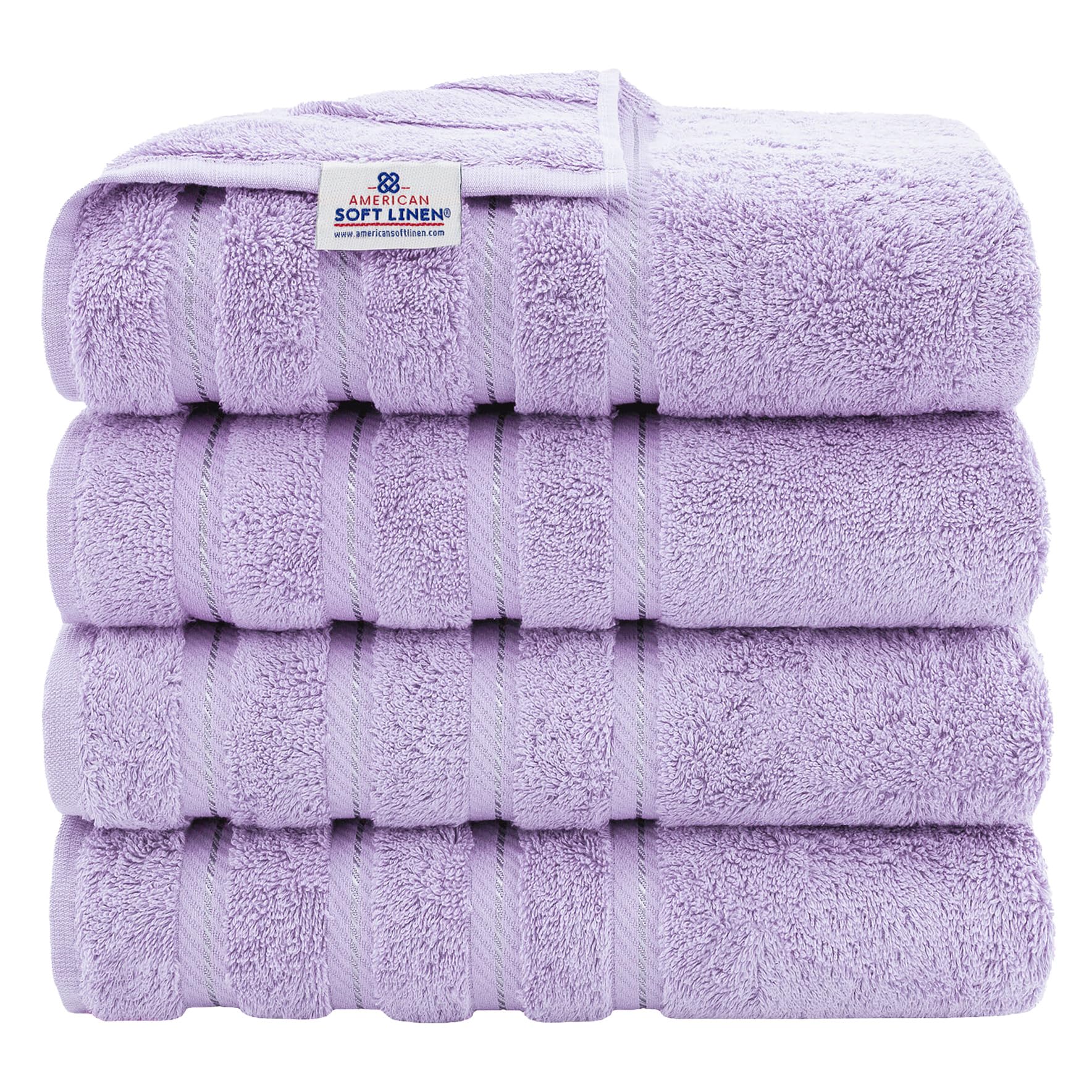 American Soft Linen luxury towel set packaged for gifting or storage.