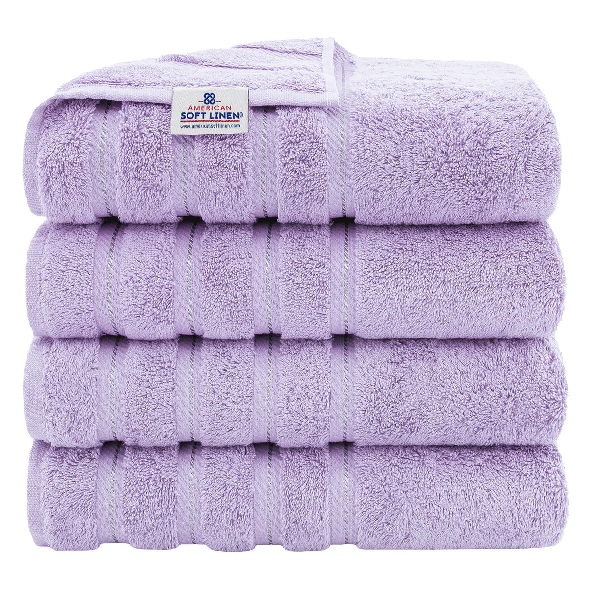 American Soft Linen luxury towel set packaged for gifting or storage.