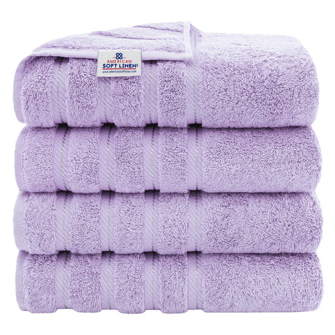 American Soft Linen luxury towel set packaged for gifting or storage.