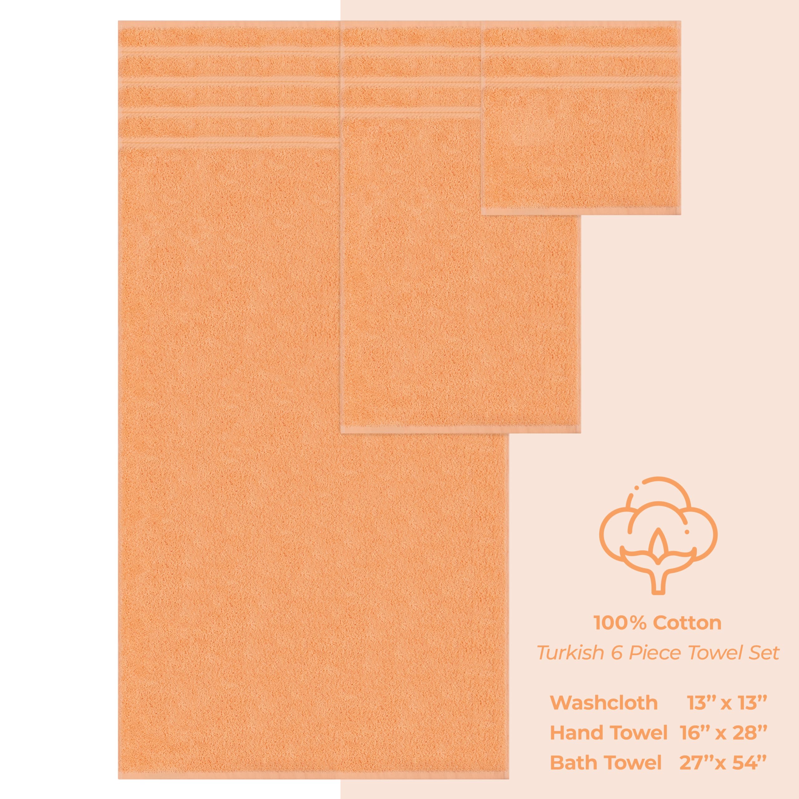 Malibu Peach color swatch featuring American Soft Linen towels for vibrant bathroom decor