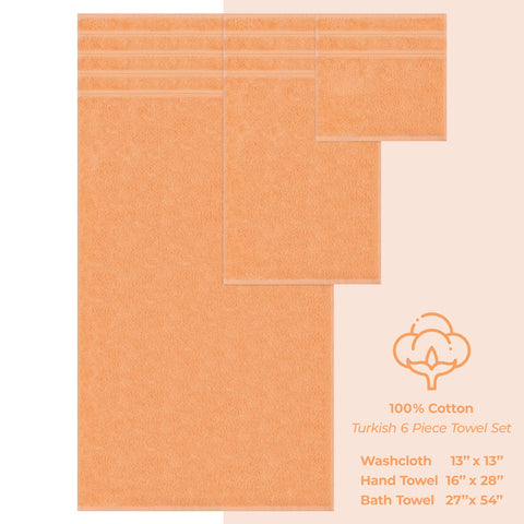 Malibu Peach color swatch featuring American Soft Linen towels for vibrant bathroom decor
