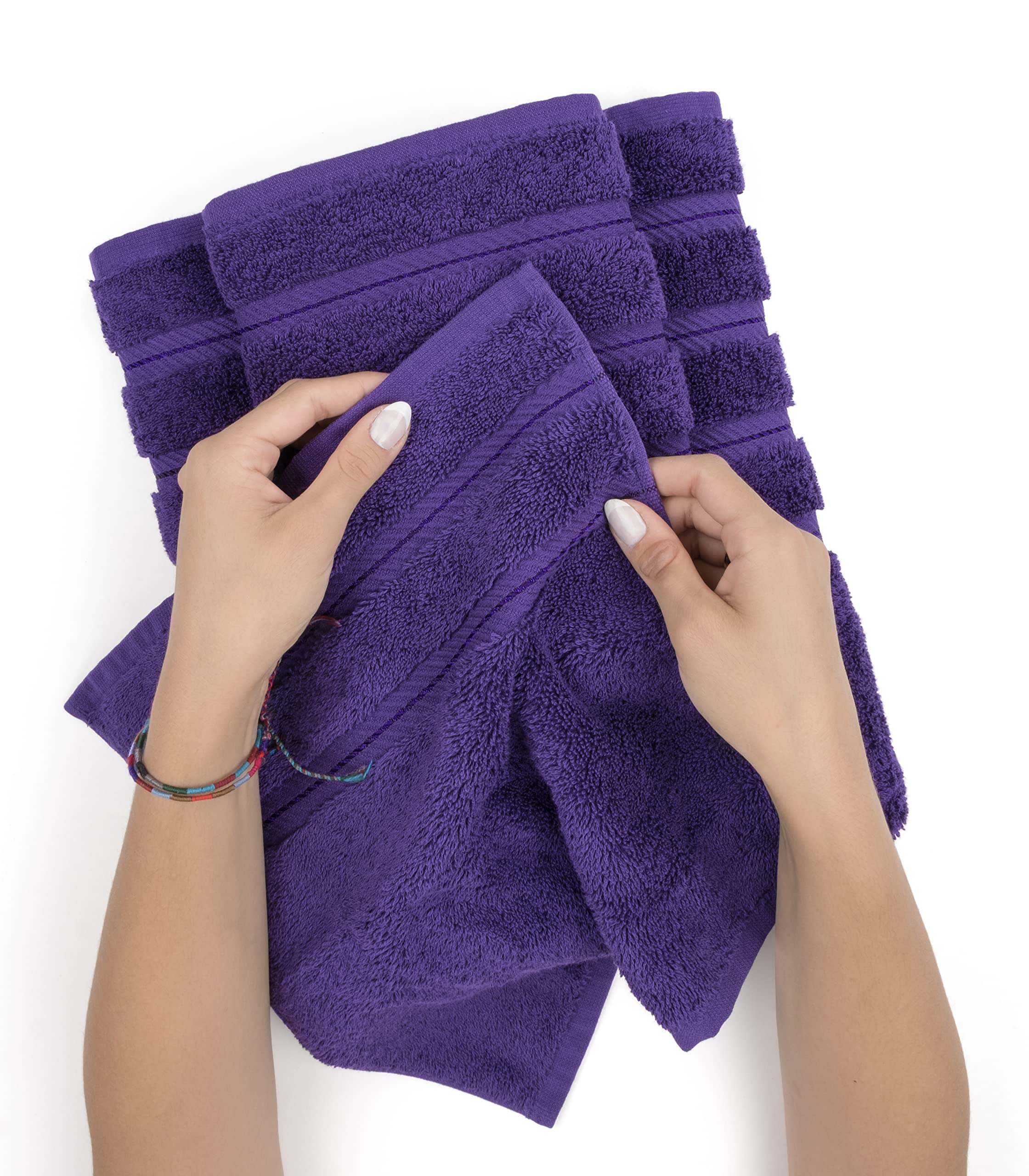 American Soft Linen OEKO-TEX certified towels for safety.