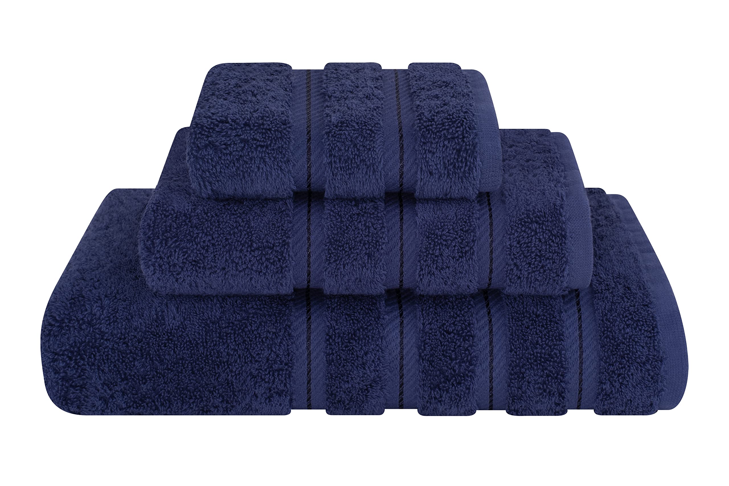 American Soft Linen premium bath towel set in full size, plush and absorbent