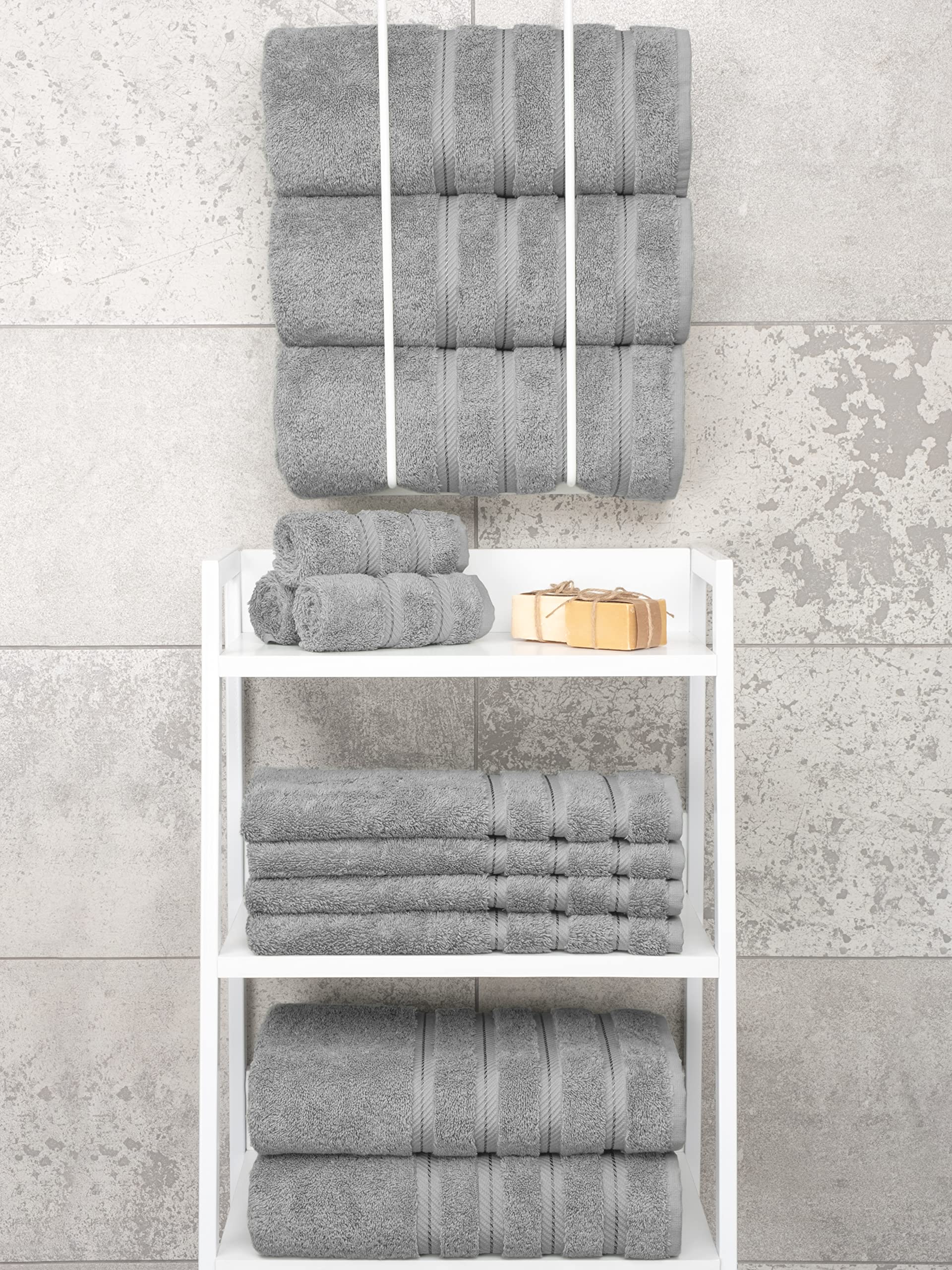 American Soft Linen towels drying quickly after washing