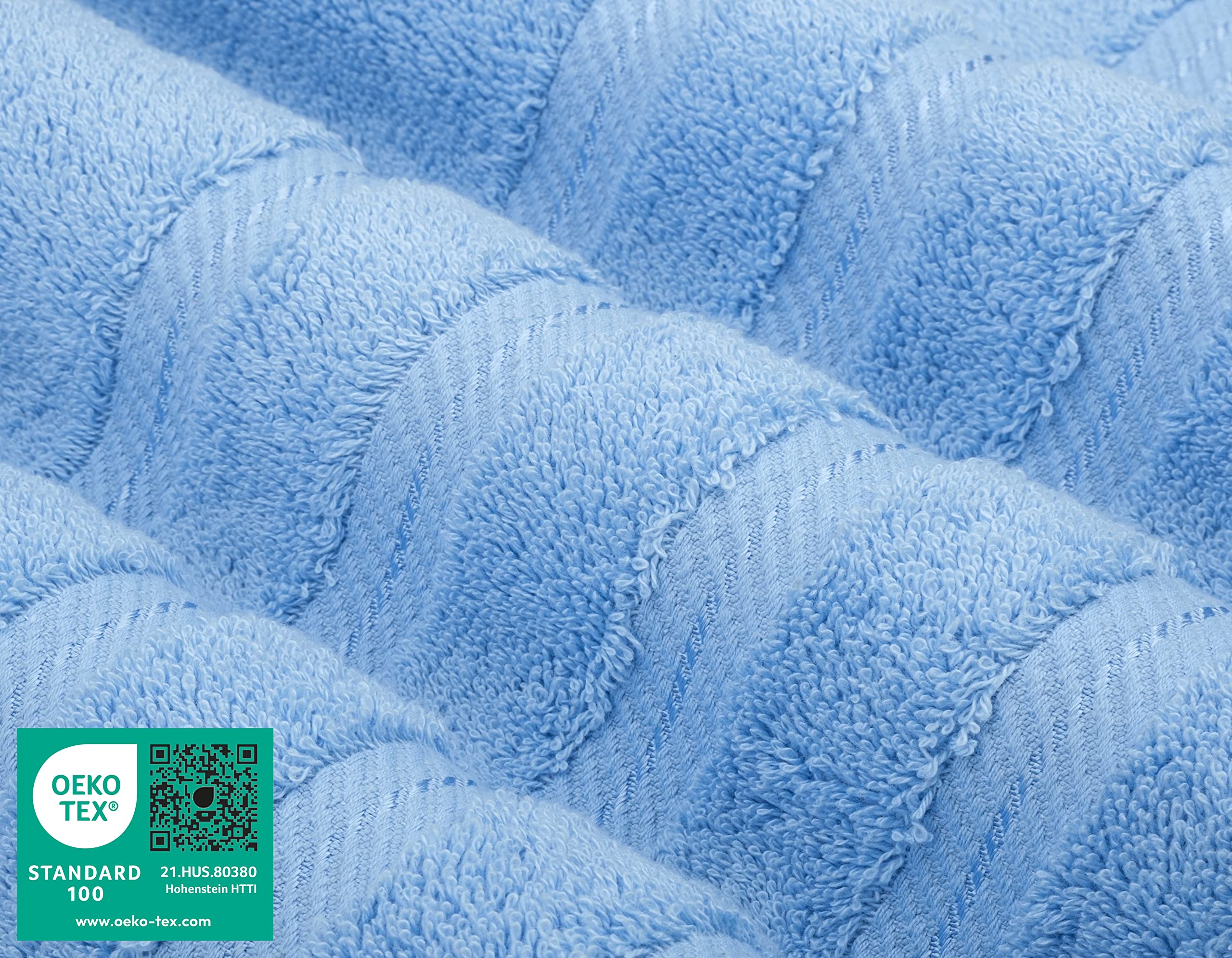 American Soft Linen Turkish cotton 600gsm close-up showing plush texture.