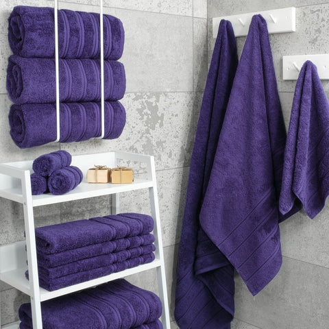 American Soft Linen Turkish cotton 600gsm towels with a close-up weave.