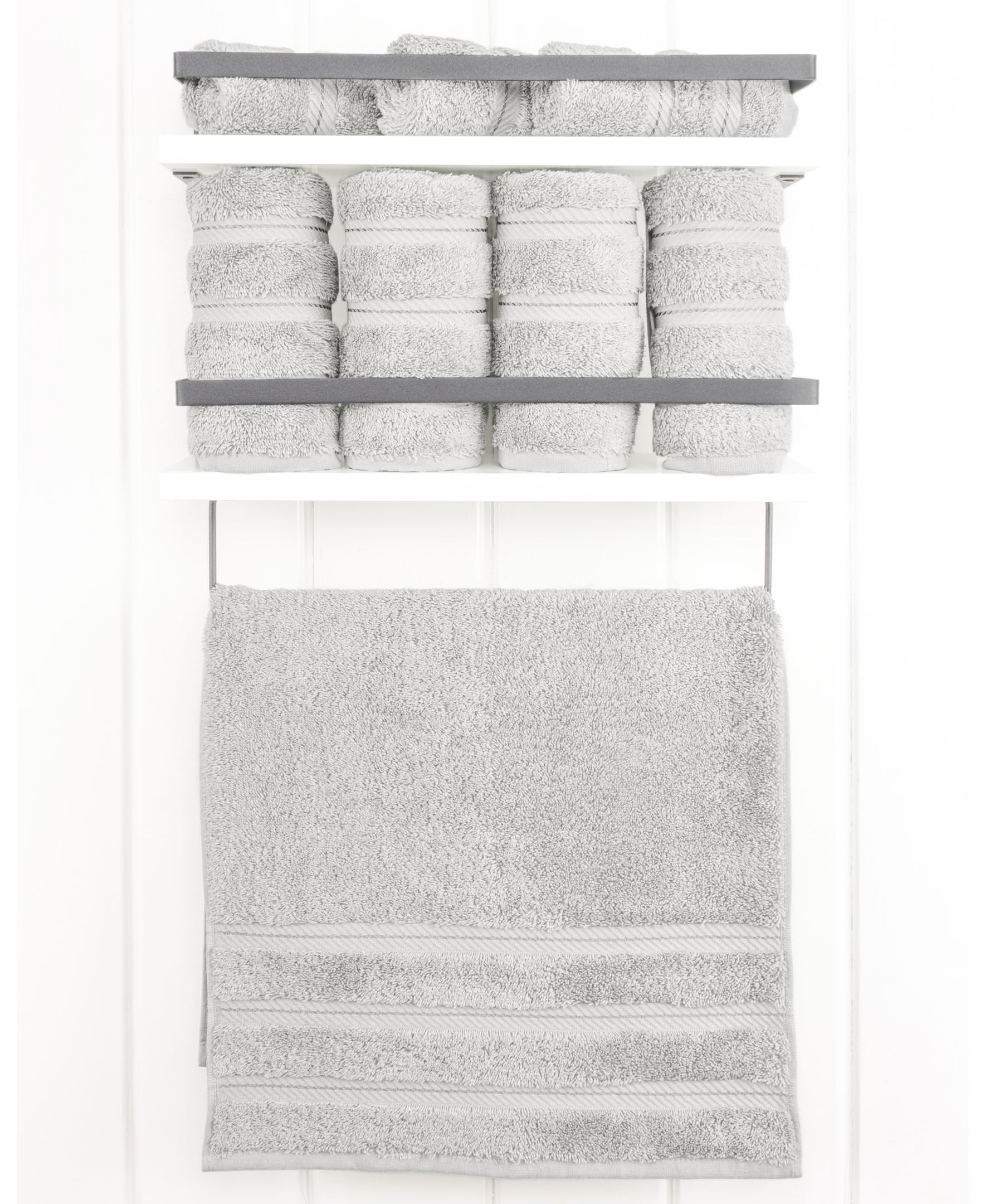 American Soft Linen 16x28 towels showcase Turkish cotton for everyday softness.