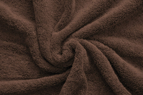 American Veteran Towel brown hand towels add warm, hotel-quality touch to any bathroom.