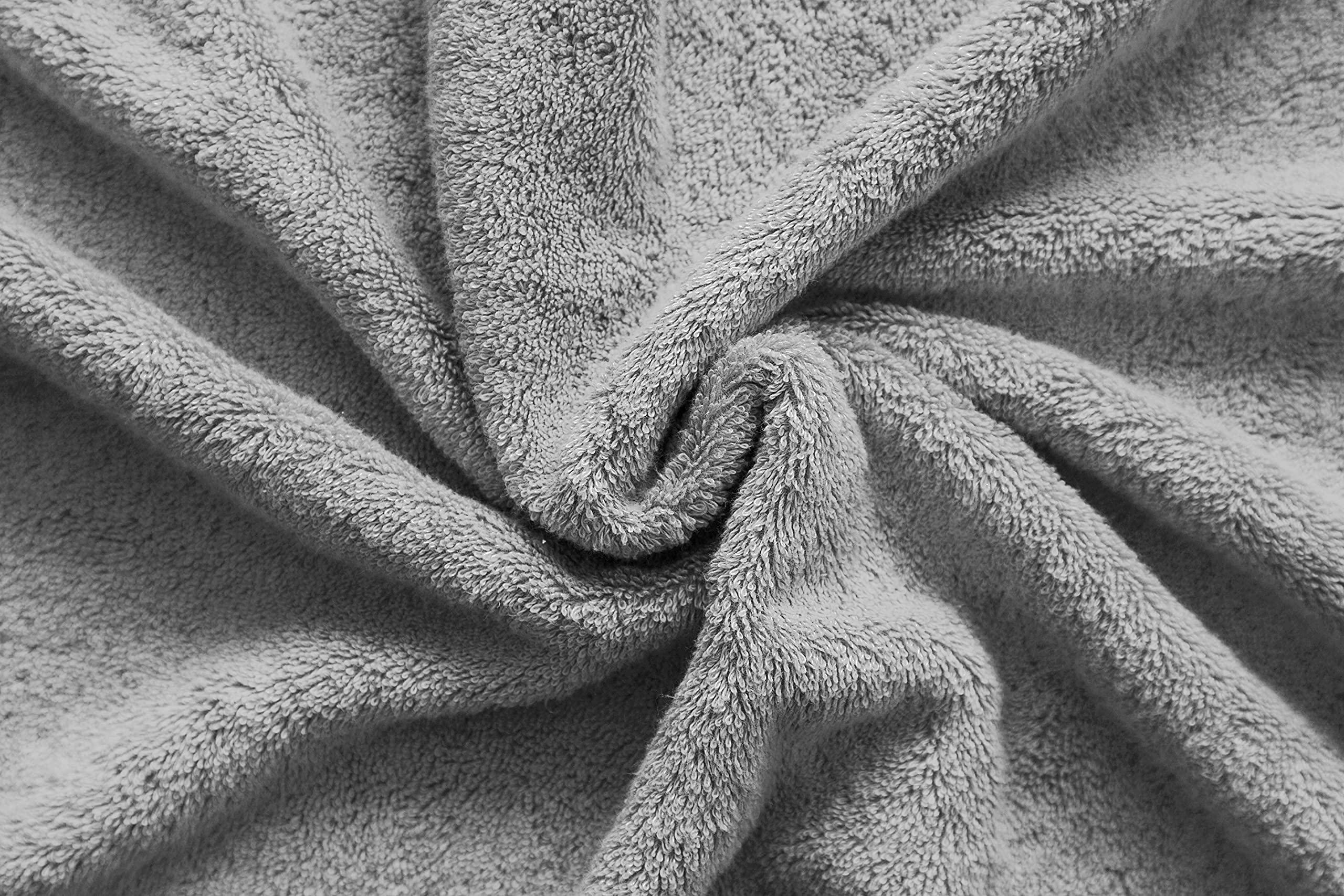 American Veteran Towel light grey hand towels add subtle bathroom elegance