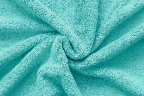American Veteran Towel turquoise-blue hand towels add calming color and quick-drying convenience