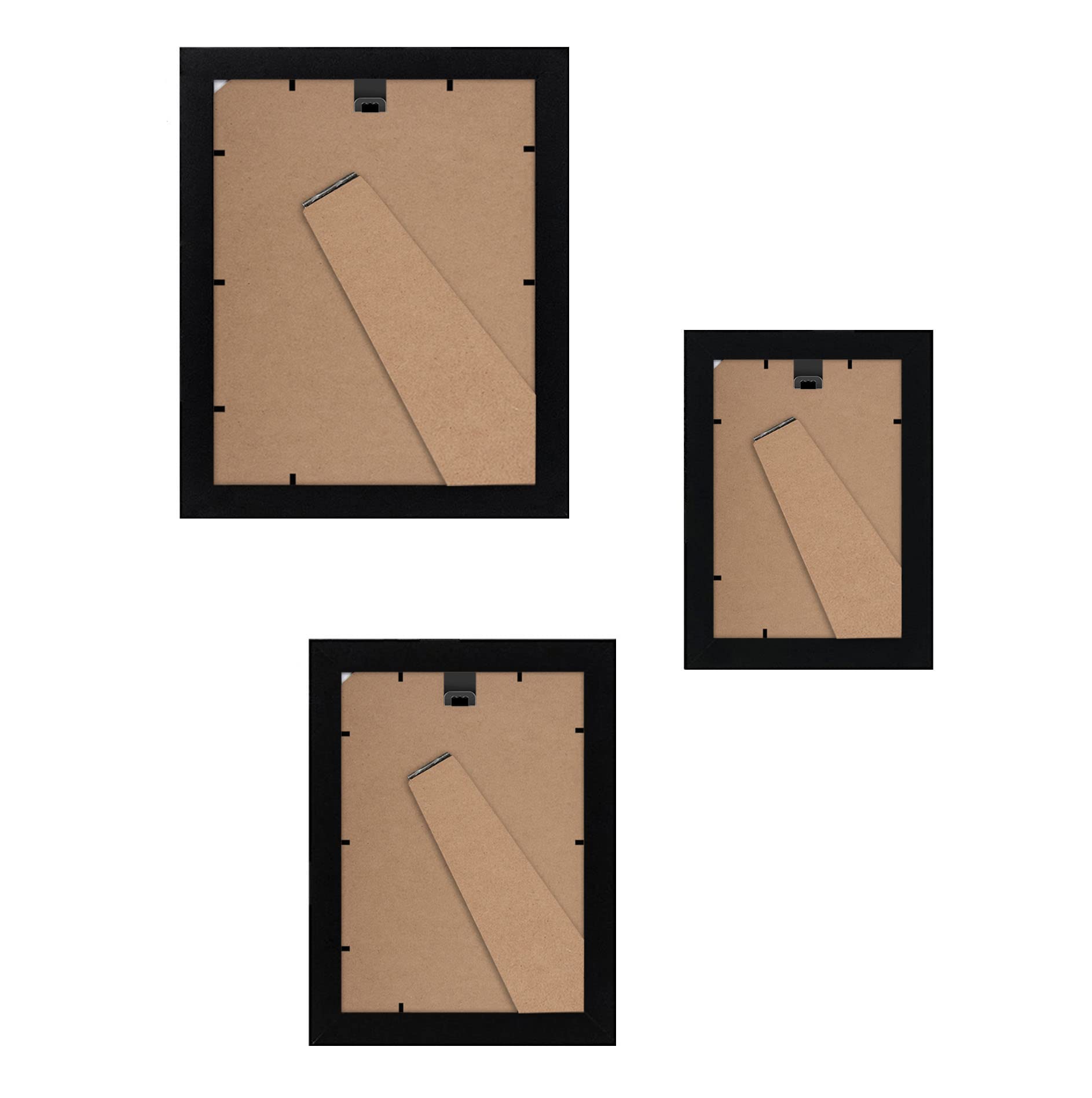 Americanflat black gallery wall layout featuring multiple frames.