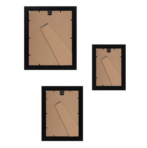 Americanflat black gallery wall layout featuring multiple frames.