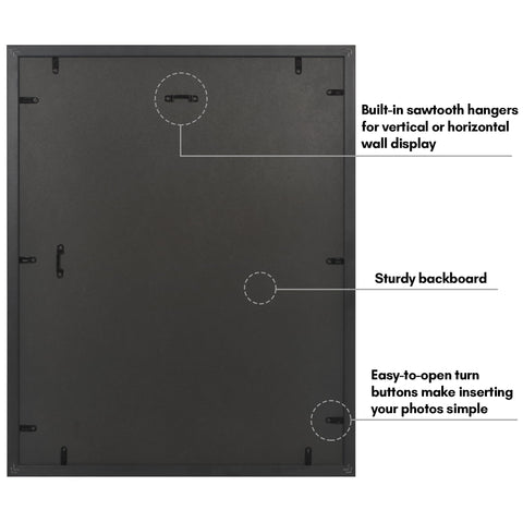 Americanflat mat included option makes 11x14 display easy