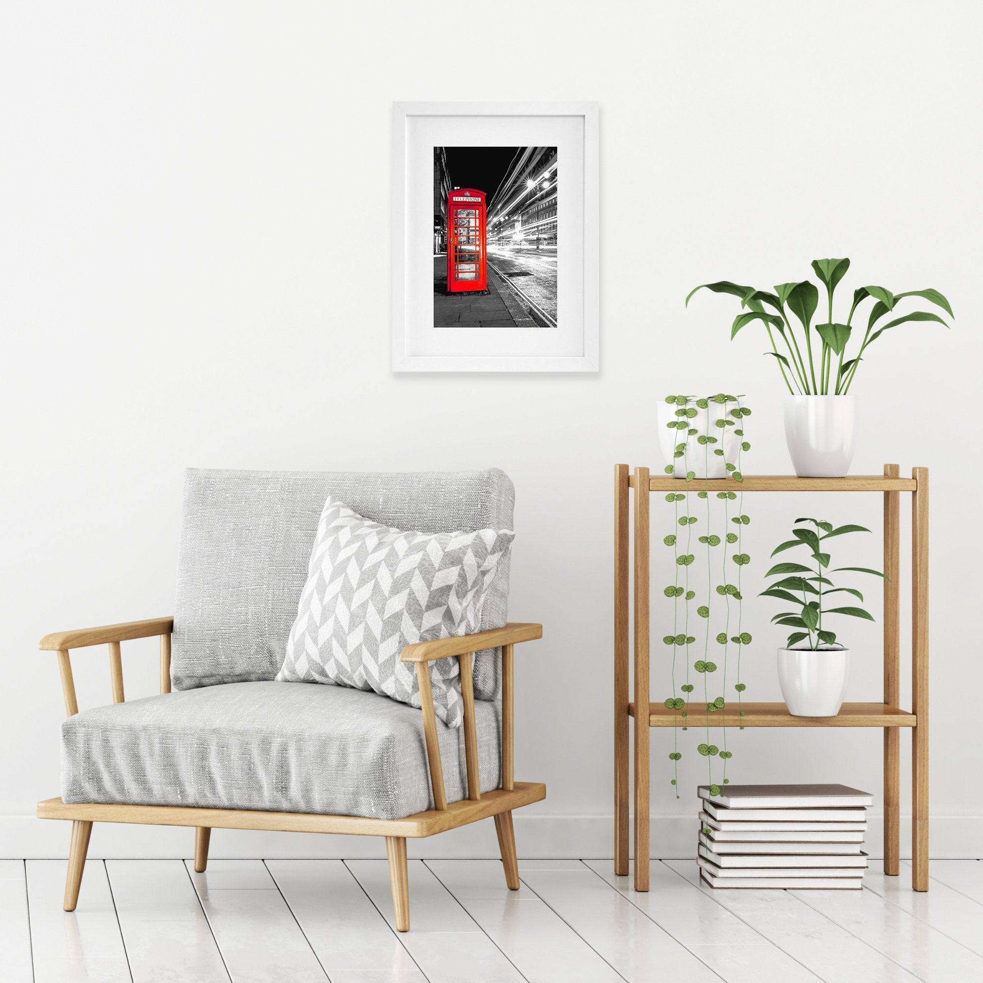 Americanflat 11x14 frame white finish adds timeless decor to any room