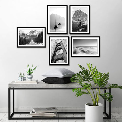 Americanflat 11x17 display option with mat for flexible layouts.