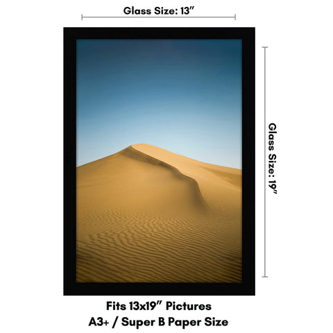 Americanflat engineered wood frame offers durable, timeless display