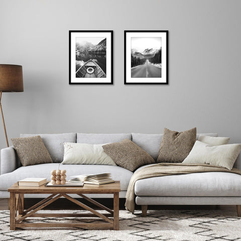 Americanflat 16x20 display without mat offers clean, edge-to-edge presentation.