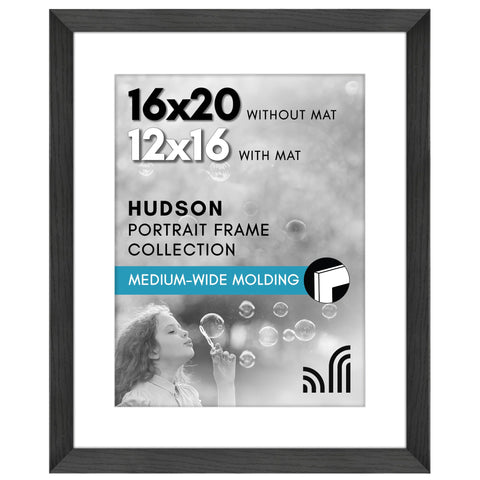 Americanflat 16x20 frame with plexiglass front for crystal-clear viewing