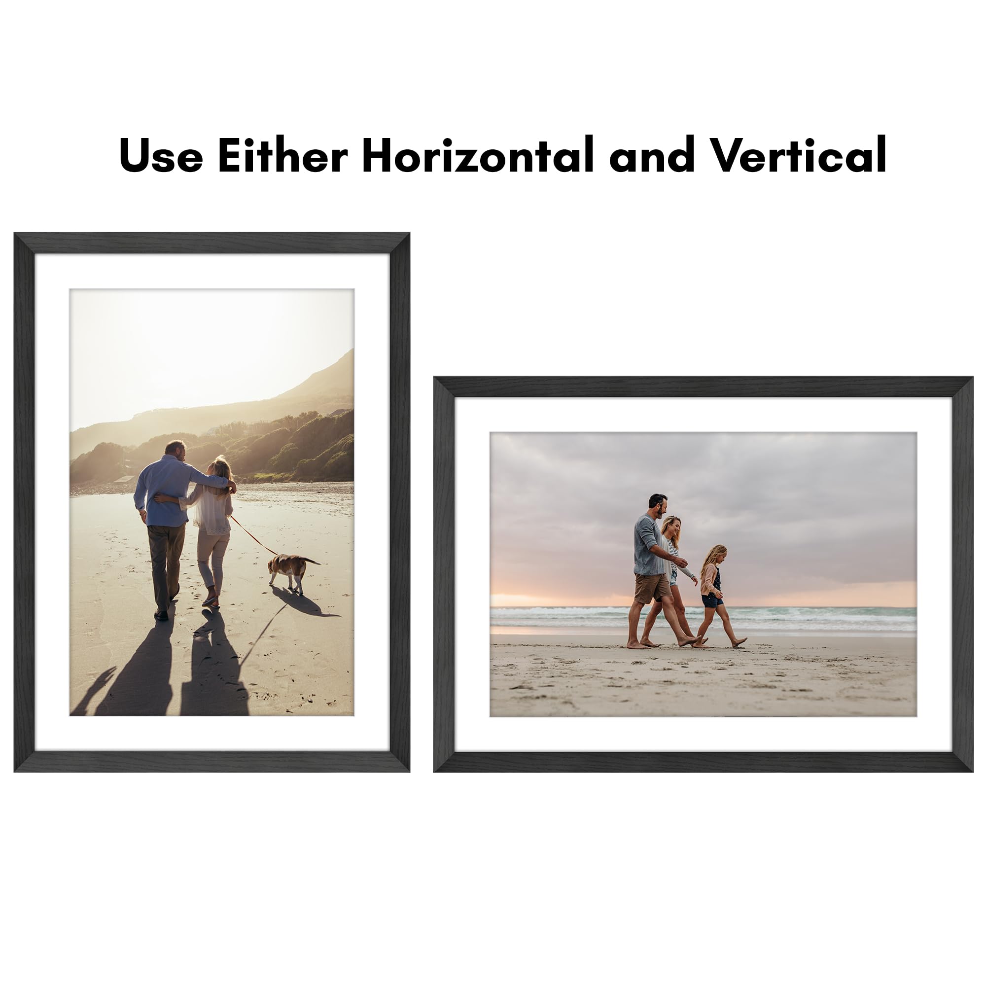 Americanflat 20x28 photo framed without mat for bold display