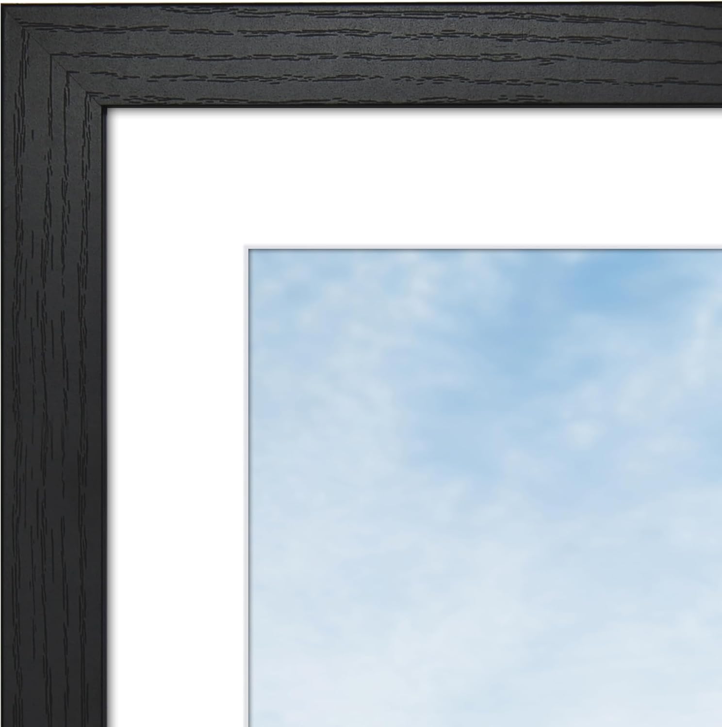 Americanflat 24x34 frame shown without mat for bold display