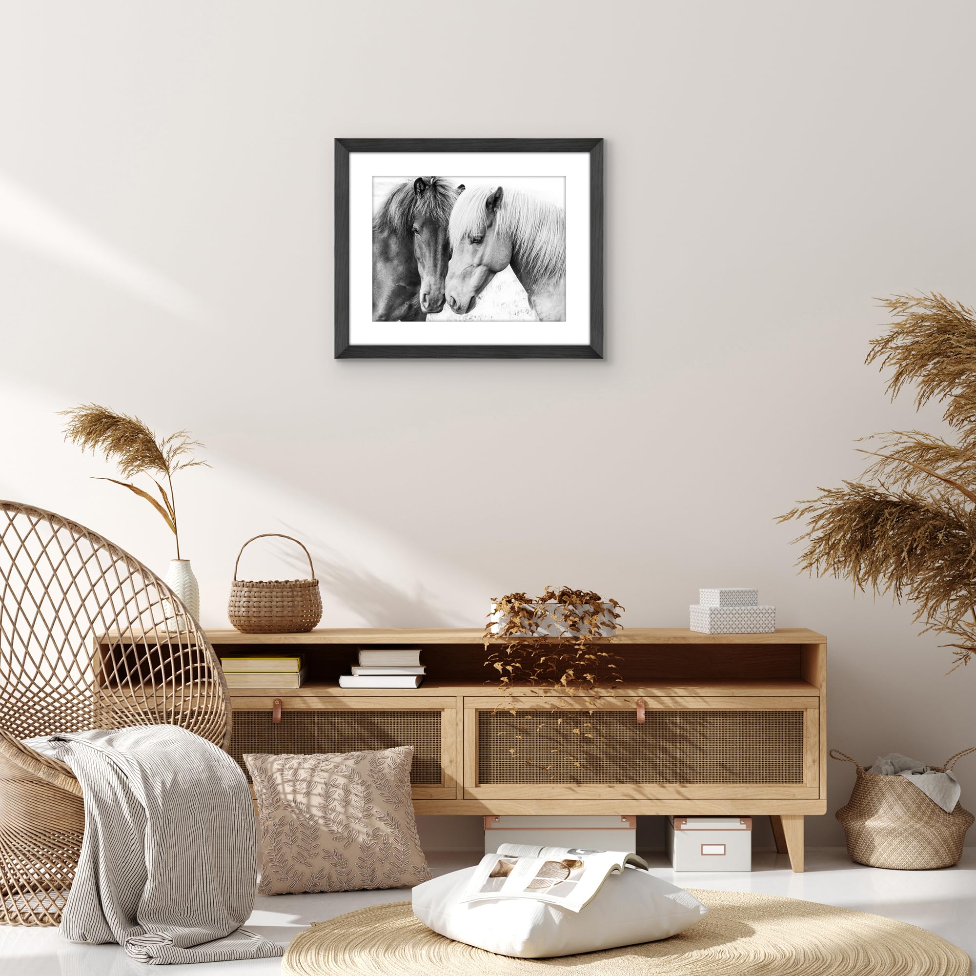 Sturdy backboard keeps memories securely in place
