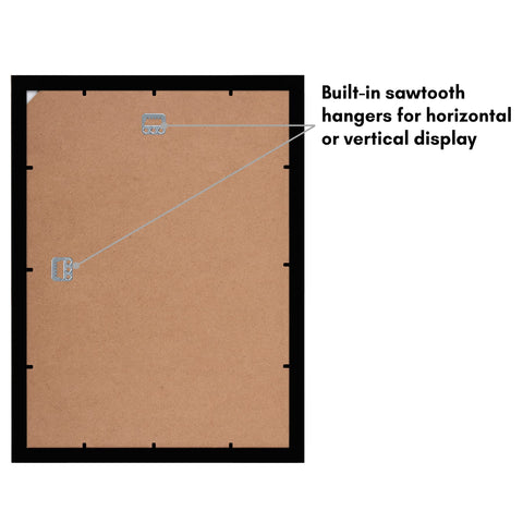 Americanflat sturdy backboard keeps photos secure in busy home or office.