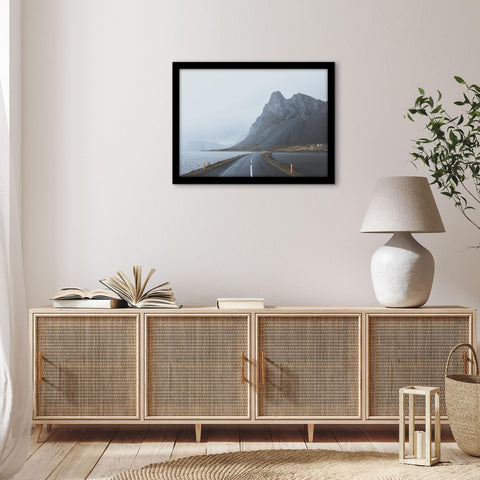 Americanflat timeless black finish suits living rooms and office gallery walls.
