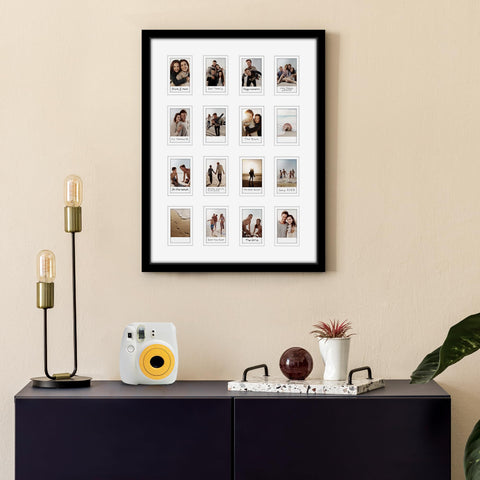 Americanflat black frame adds timeless decor to any room