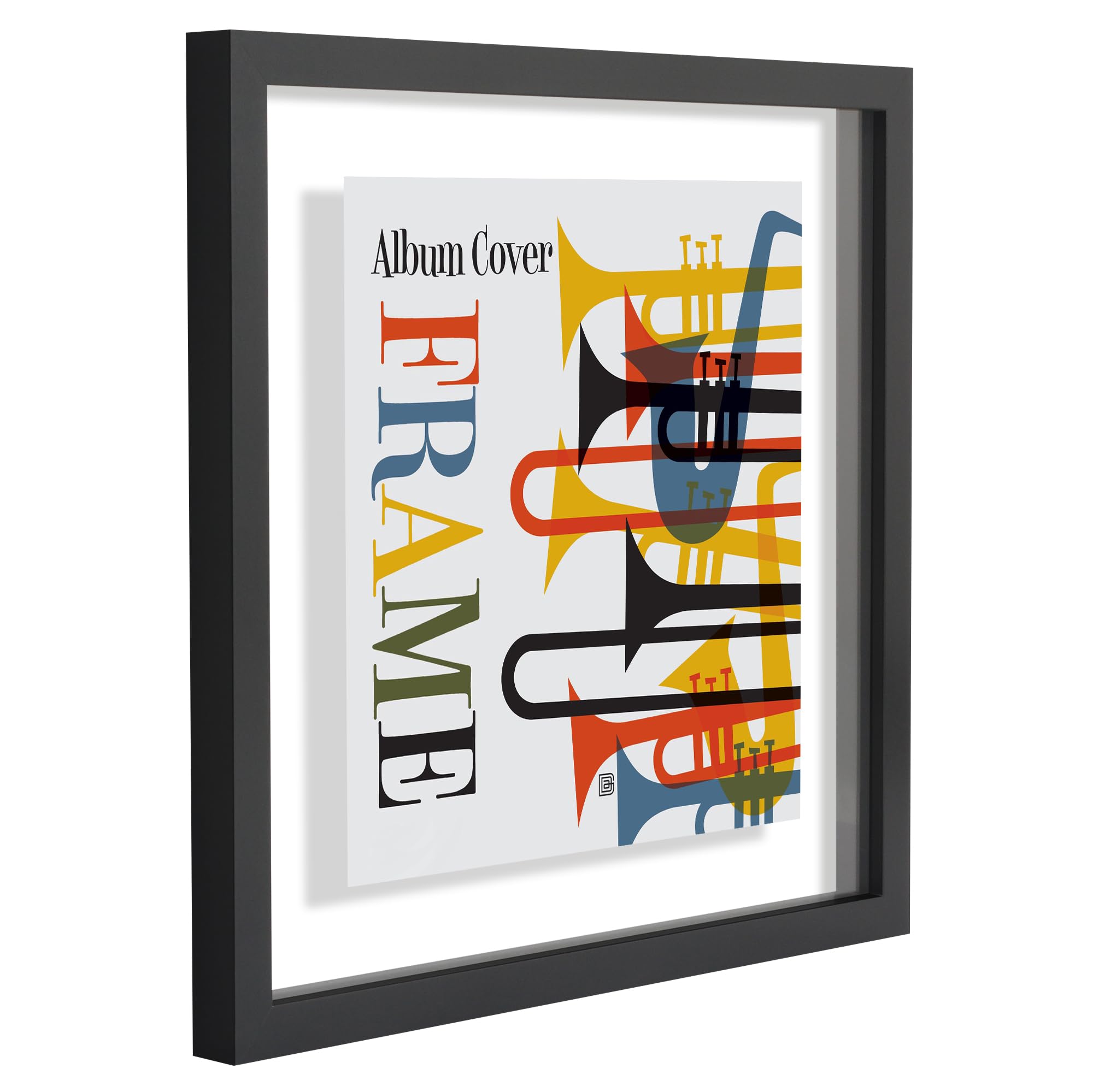 Americanflat crystal-clear float effect makes regular or special edition albums stand out beautifully.