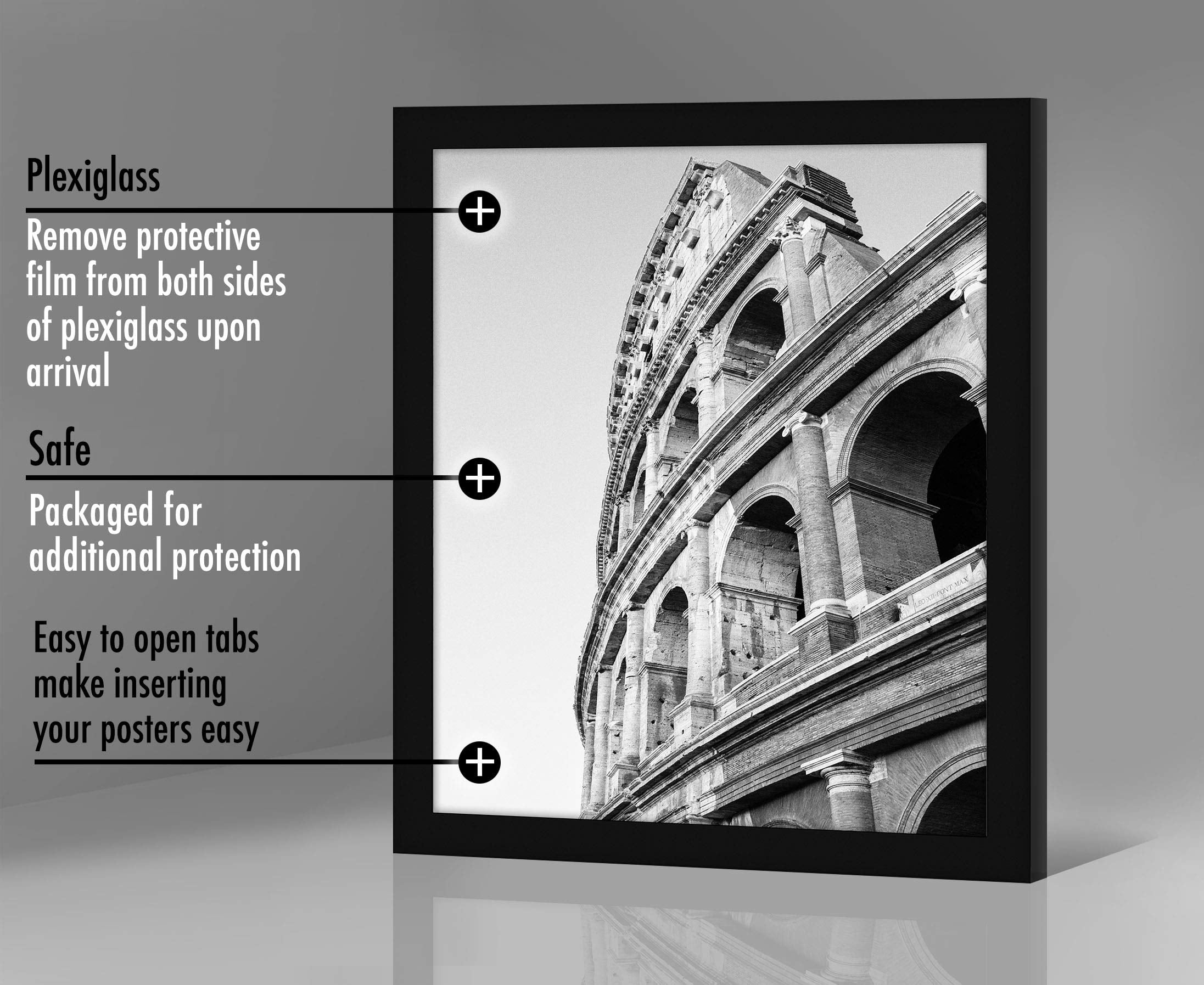 Americanflat engineered wood frame delivers durable, wall-ready display for memories.