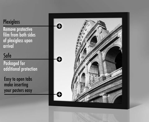 Americanflat engineered wood frame delivers durable, wall-ready display for memories.