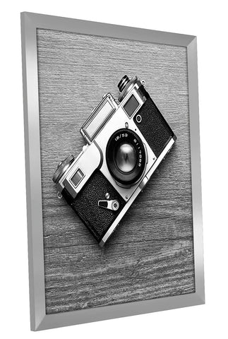 Americanflat Epic Collection silver frame adds timeless decor to home or office.