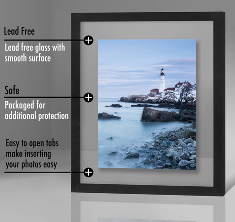Americanflat frame includes wall-hanging hardware for easy mounting.