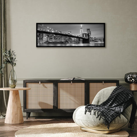 Americanflat gallery-style black frame elevating posters and artwork