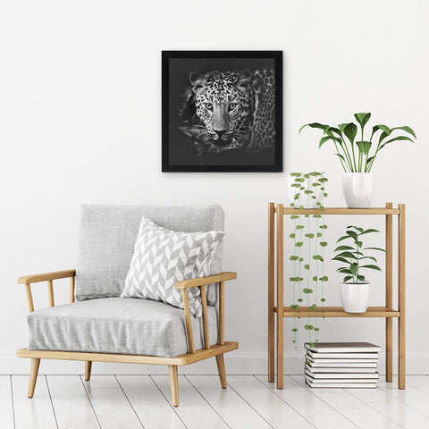 Americanflat frame includes hanging hardware for quick wall mounting.