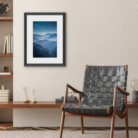 Americanflat included hanging hardware supports vertical or horizontal mounting