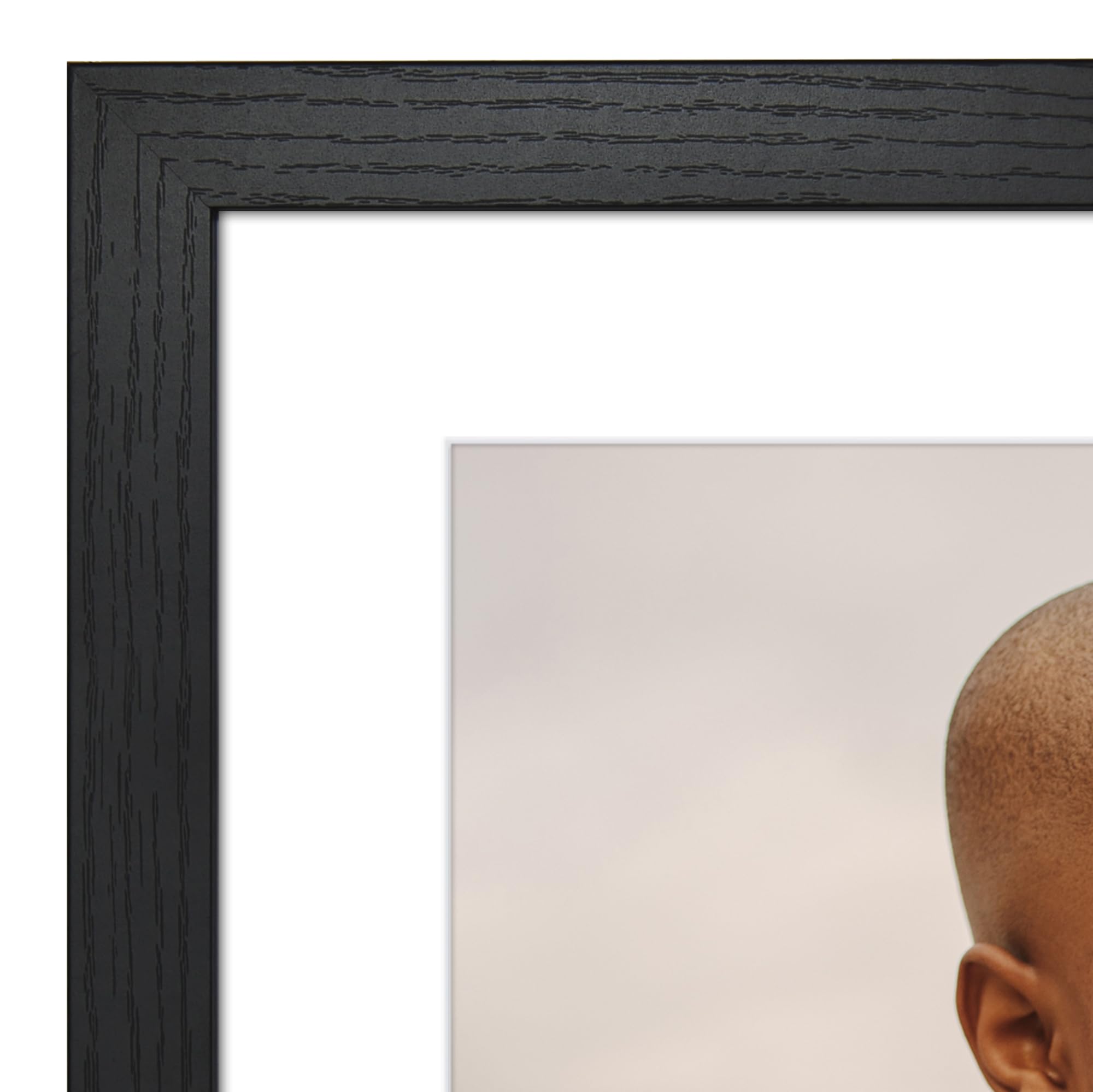 Americanflat Hudson square frame on wall creates a polished gallery look