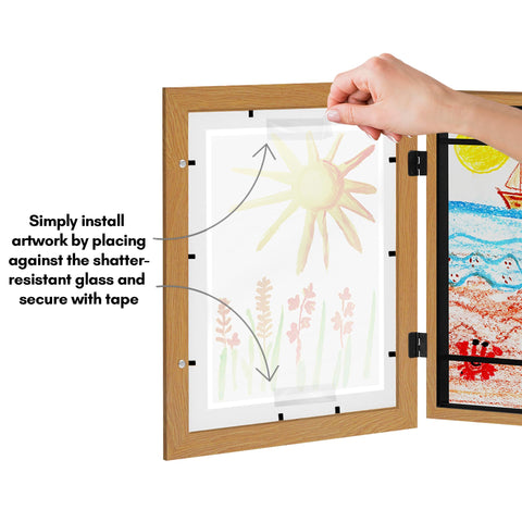 Americanflat 2-pack ready to hang and display