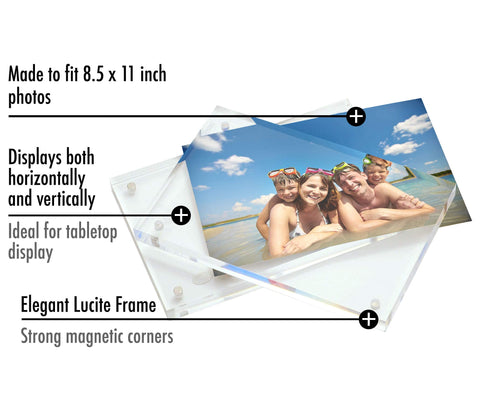 Americanflat magnetic corners enable quick, secure assembly.