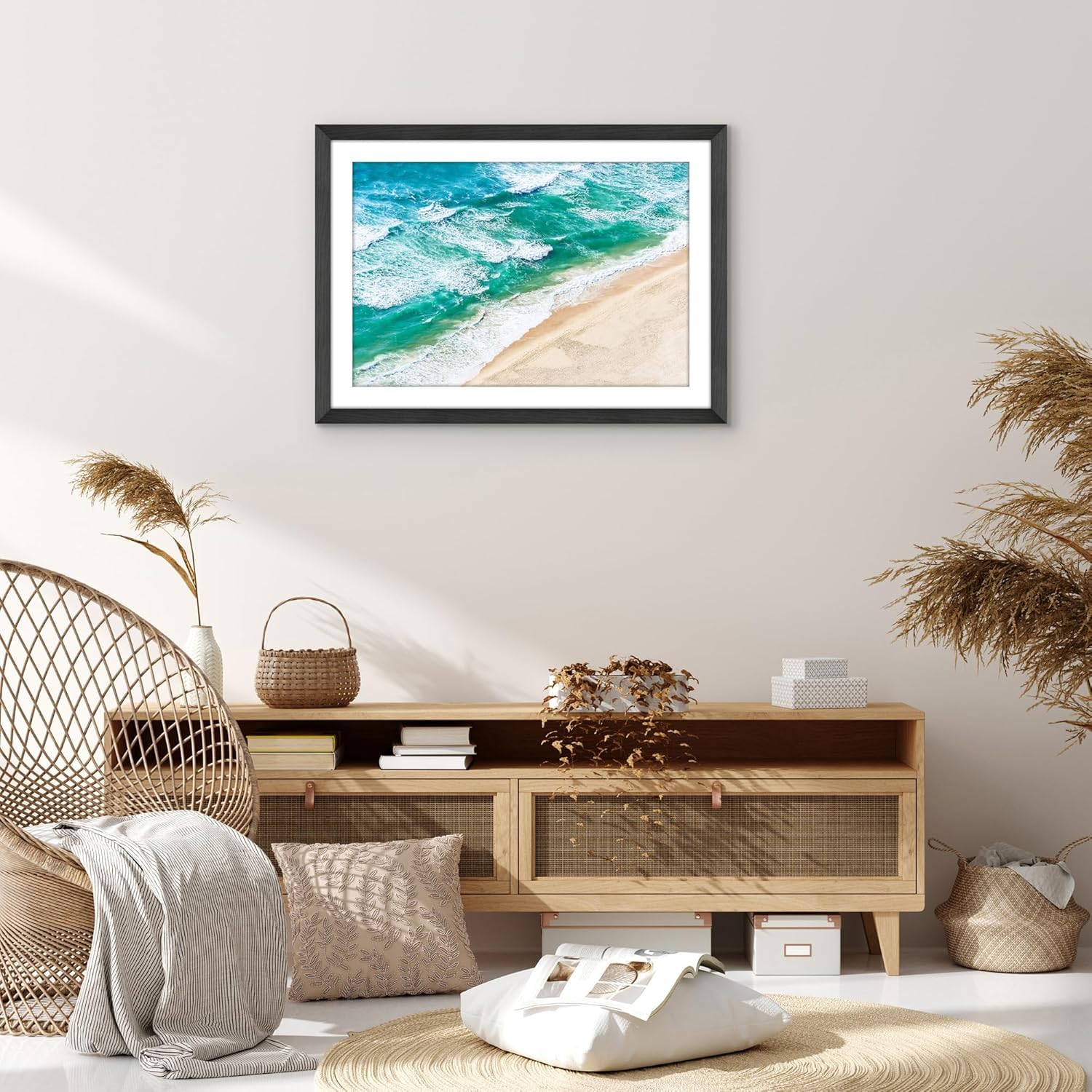 Mat option enables 20x30 viewing with a clean border
