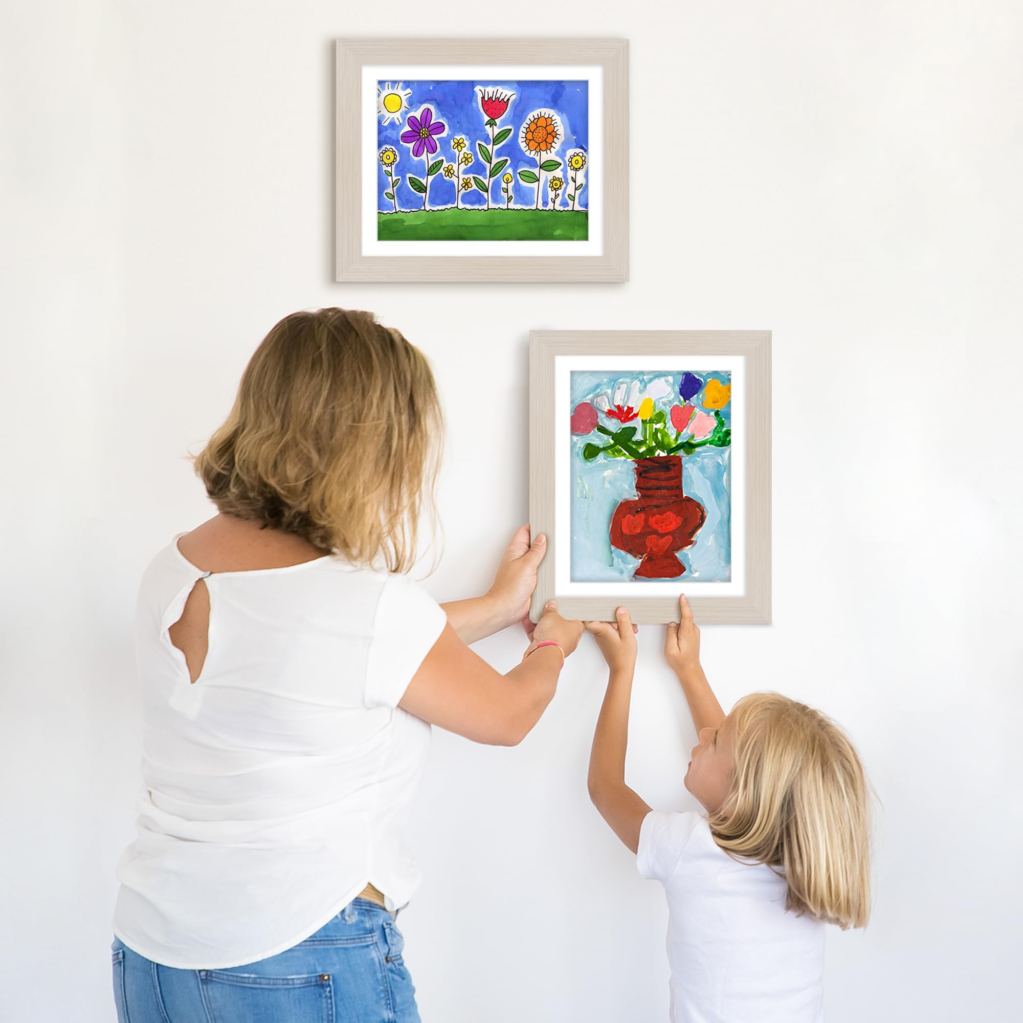Americanflat My Mini Masterpiece 2-pack effortless art swaps for families