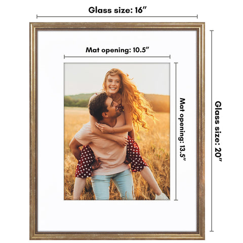 Americanflat polished plexiglass front protects photos from dust and scratches