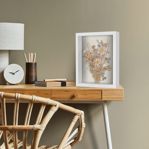 Americanflat 11x14 frame with polished finish fits any room.