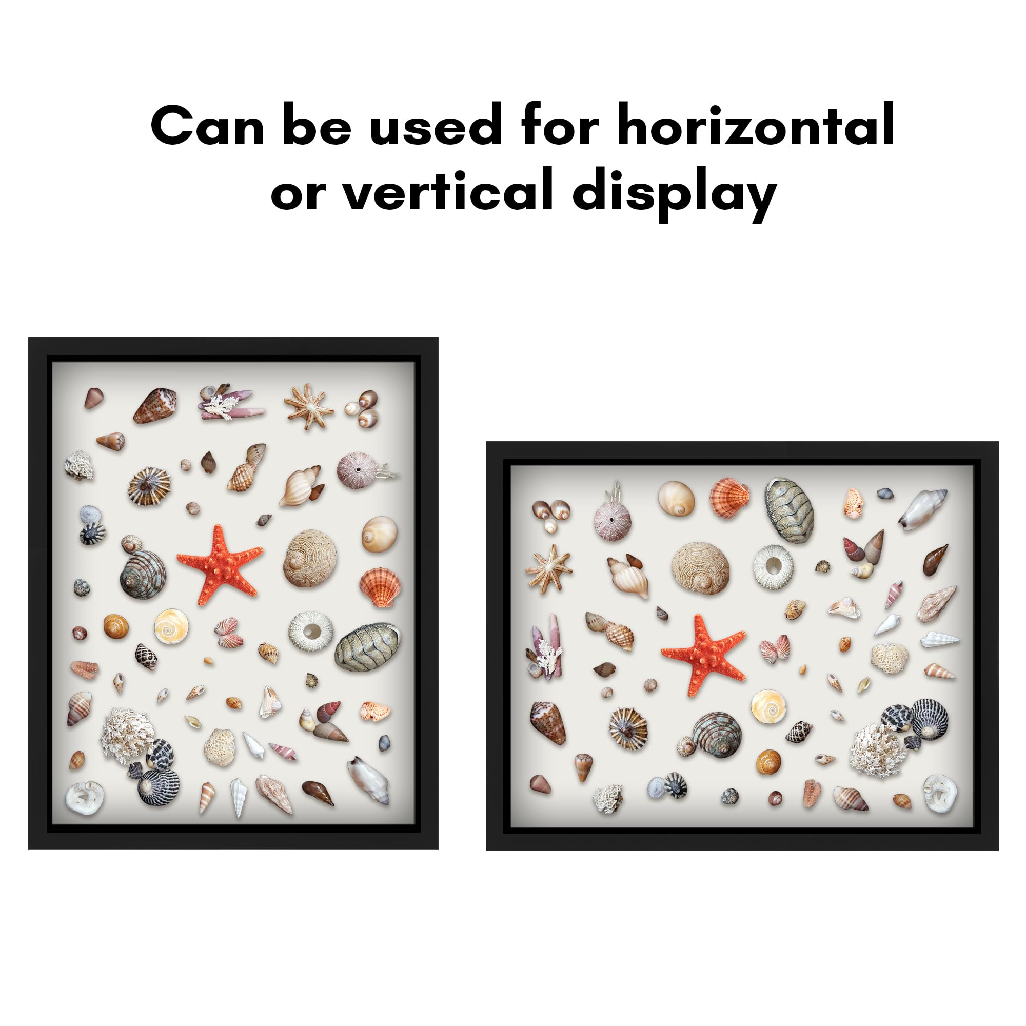 Americanflat shadowbox includes pins to secure medals and mementos securely.