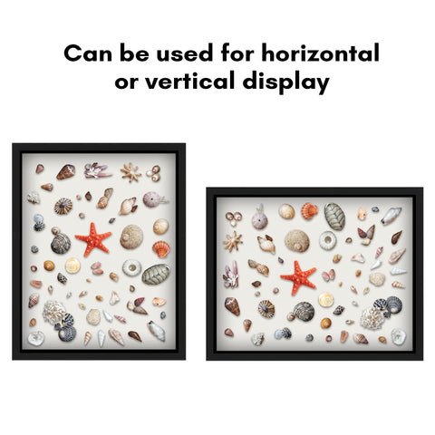 Americanflat shadowbox includes pins to secure medals and mementos securely.